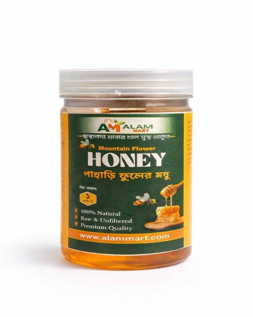 Mountain Flower Honey (পাহাড়ি ফুলের খাঁটি মধু) 500-g