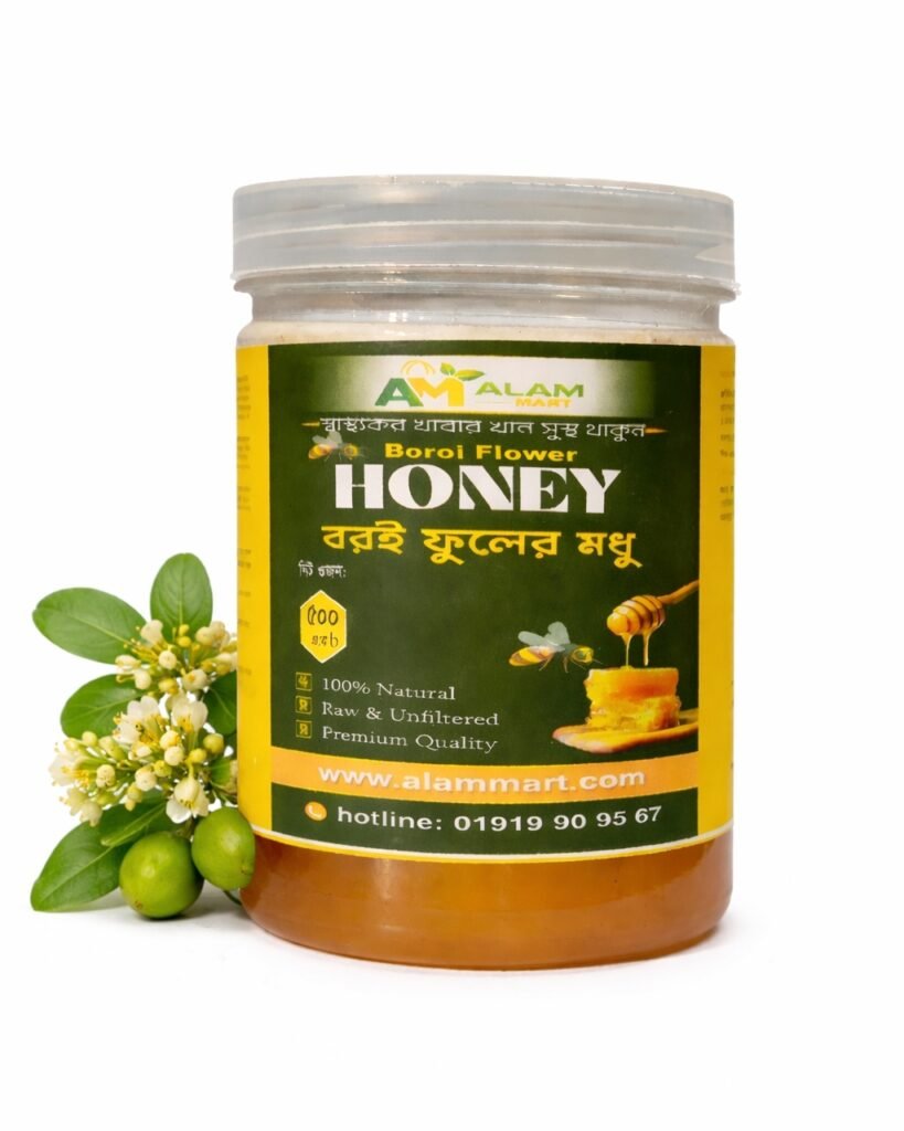 Boroi Flower Honey (বরই ফুলের মধু) 500-g